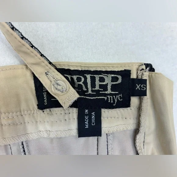 TRIPP NYC Black Lace‎ Corset Top Boustier Tank Sleeveless Sexy Vintage Y2K XS - Picture 5 of 16